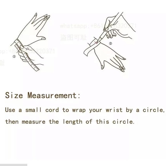 Rose Gold Bangle Bracelet - Picture 9 of 9